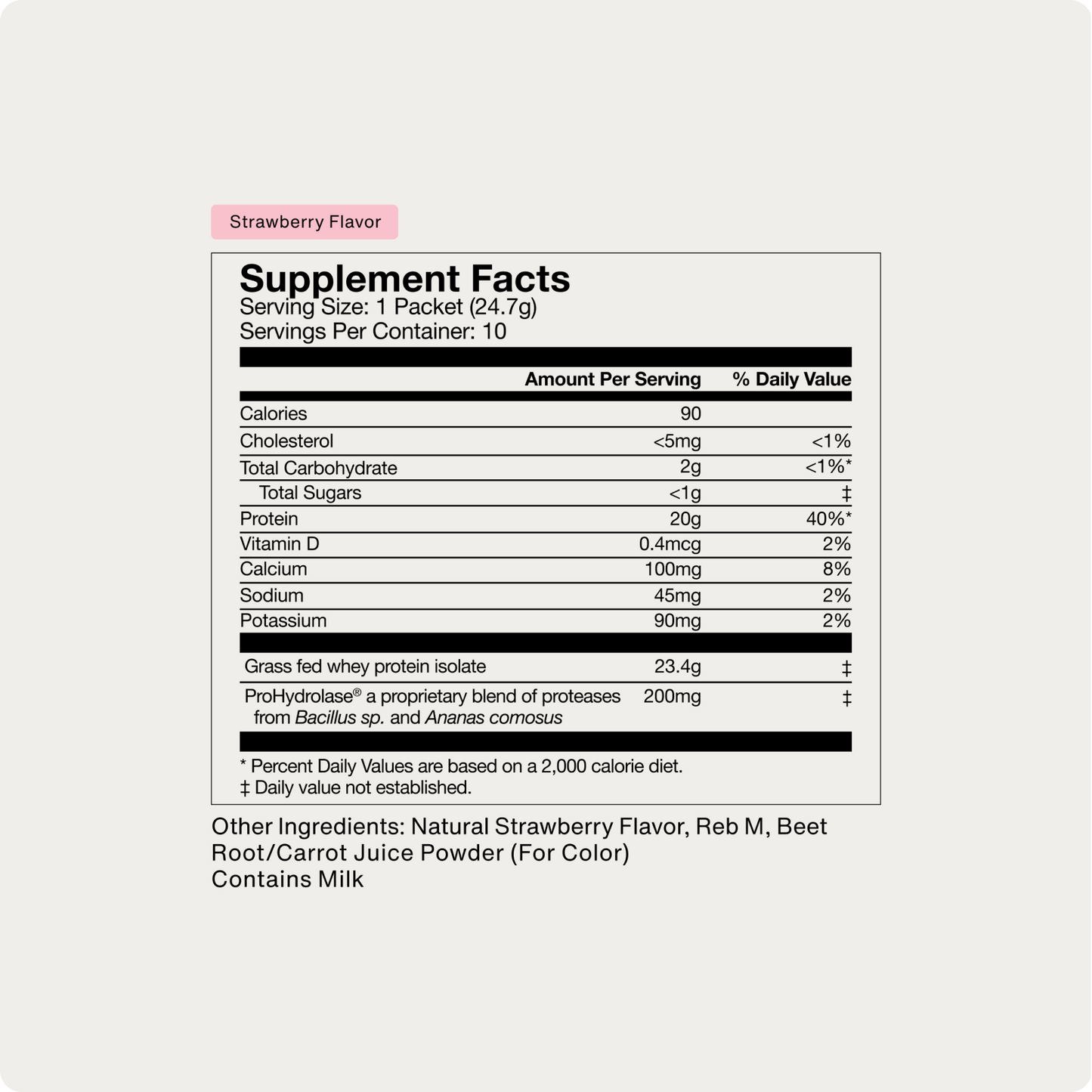 Grass-Fed Whey Protein 10-Travel Packs - Trending Wellness Store
