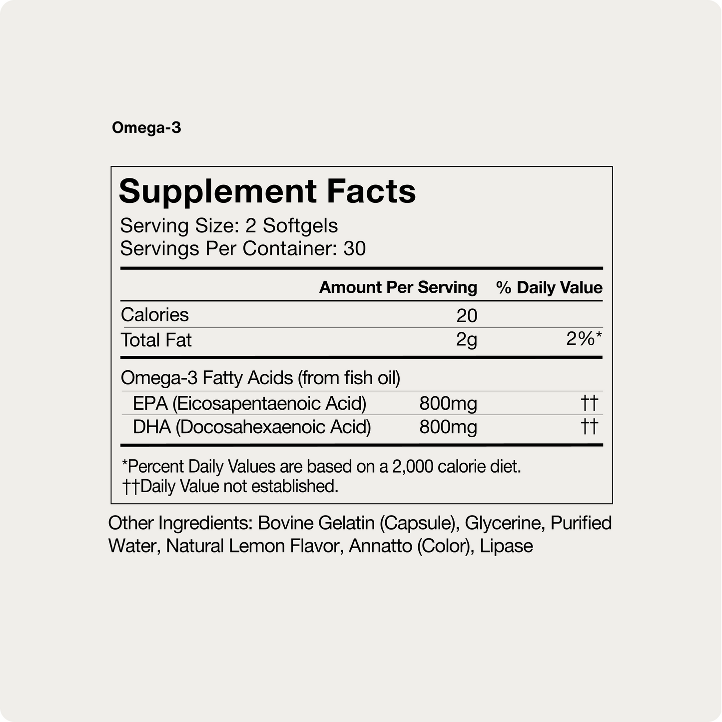 Omega-3 - Trending Wellness Store