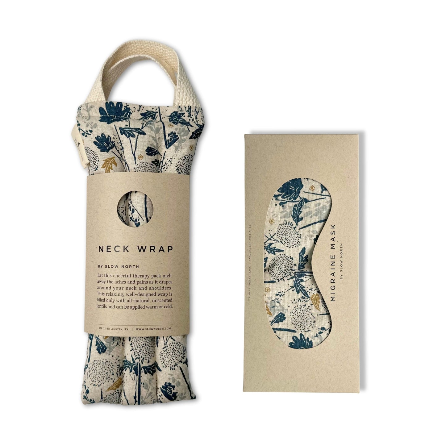 Eye Mask + Neck Wrap Bundle - Wander Field - Trending Wellness Store