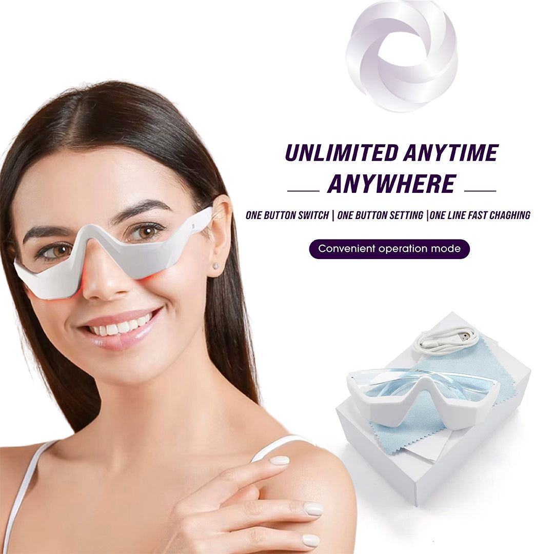 Under-Eye Red Light Therapy Skin Care Massager - Trending Wellness Store