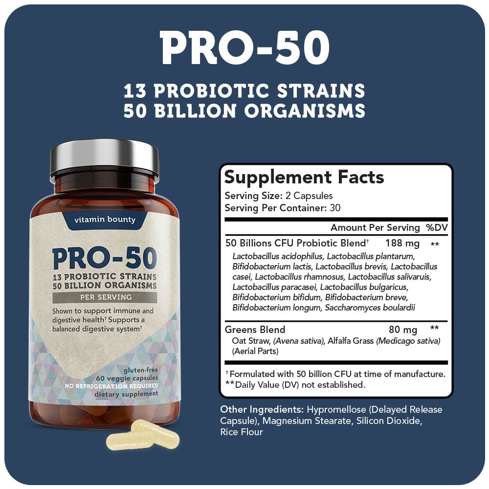 Pro-50 Probiotic - Trending Wellness Store
