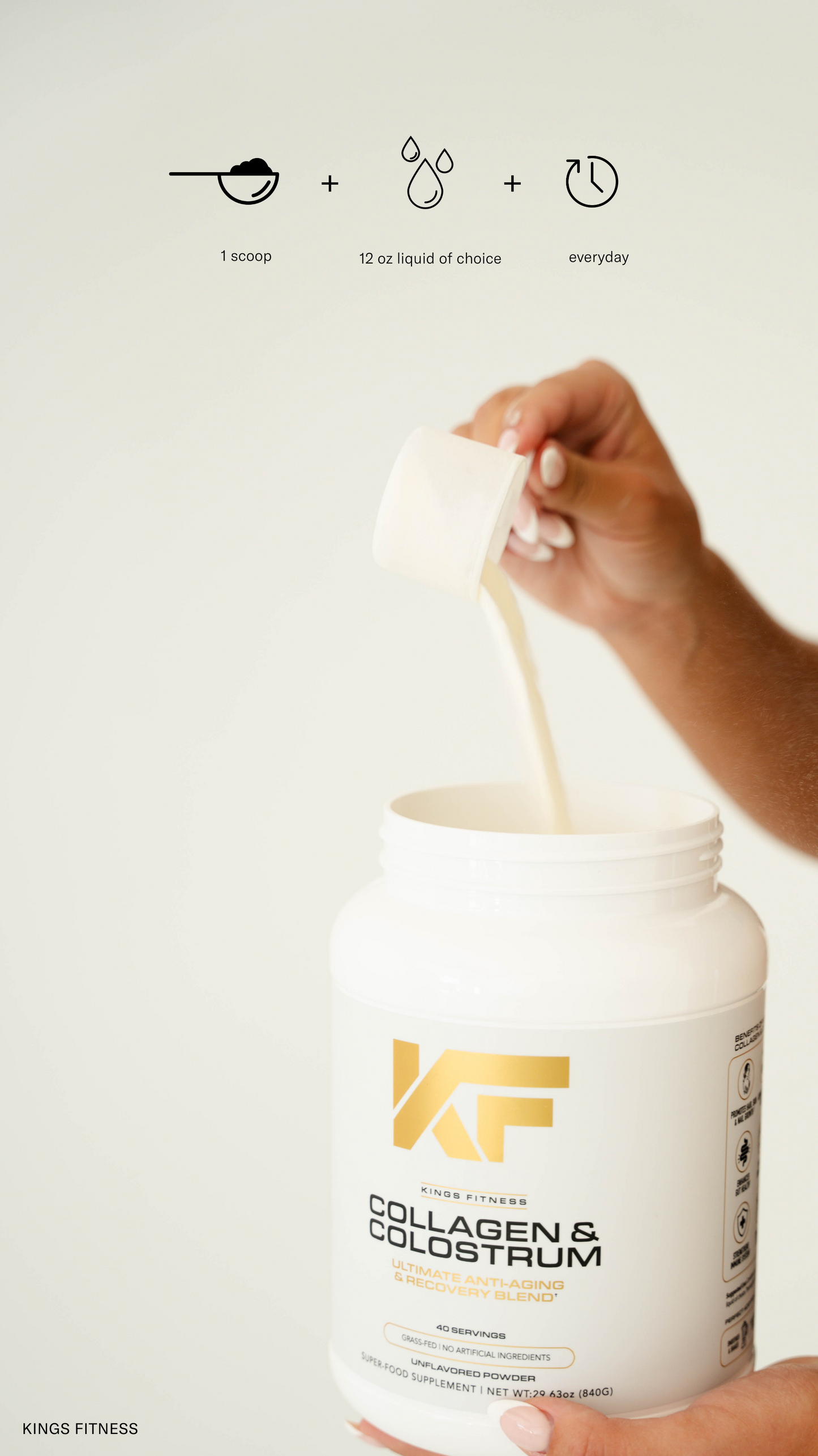 Collagen and Colostrum: Anti Aging and Recovery Blend - Trending Wellness Store