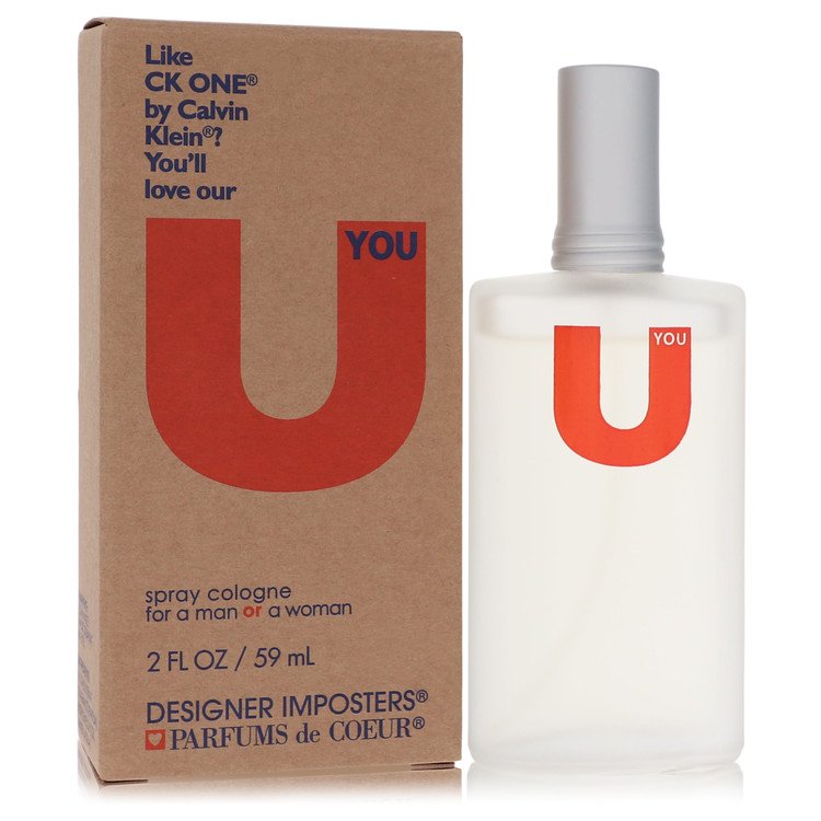 Designer Imposters U You by Parfums De Coeur Deodorant Body Spray (Unisex) 2.5 oz for Women