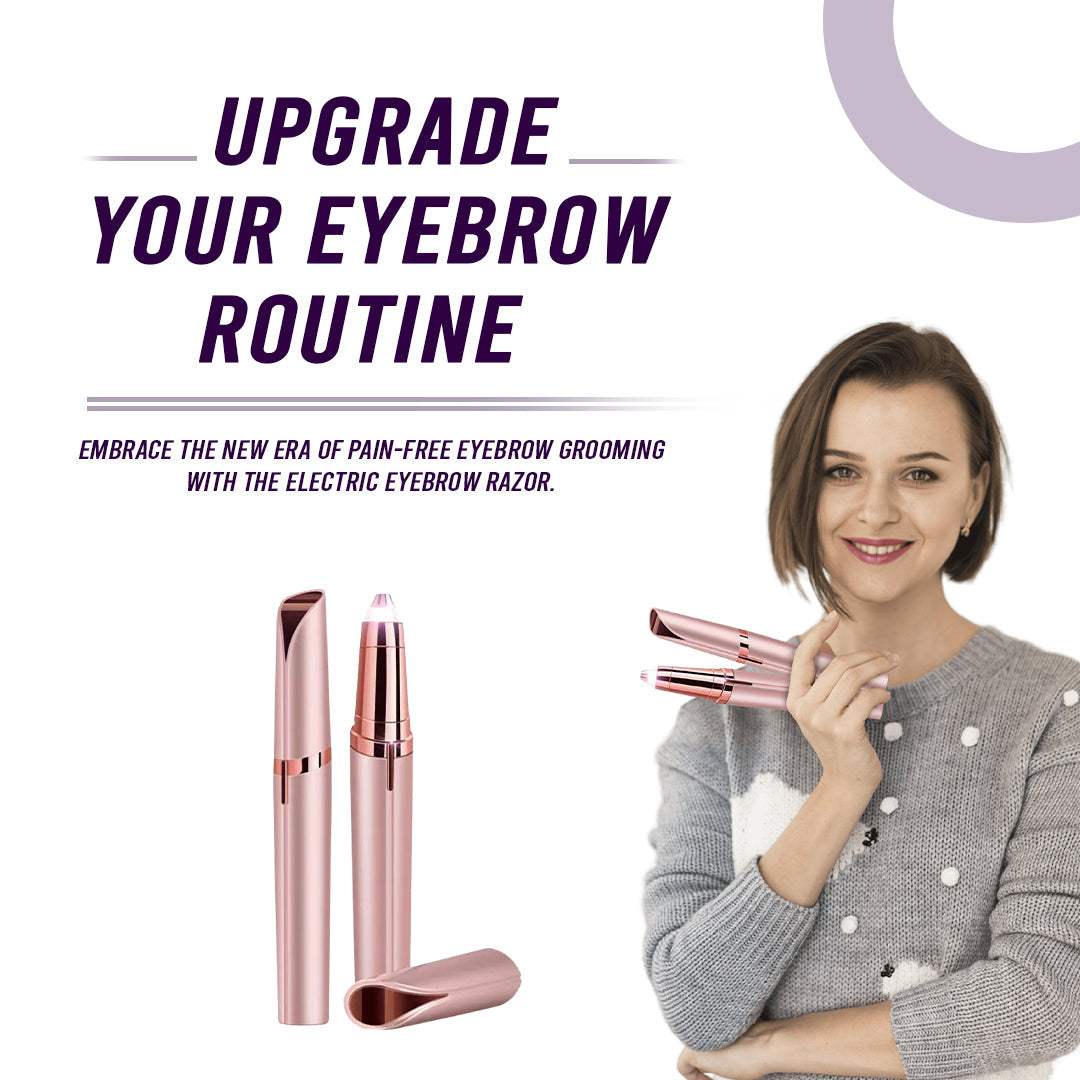 Rechargeable Eyebrow Hair Remover - Trending Wellness Store