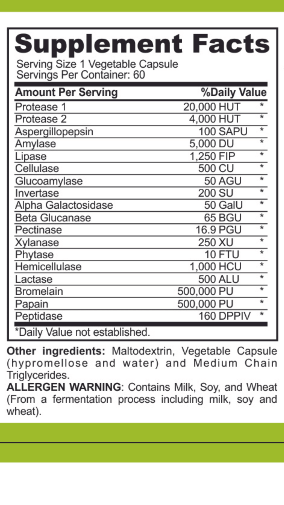FODMAP Digestive Enzymes Non-GMO (MD PhD Formulated) - Trending Wellness Store