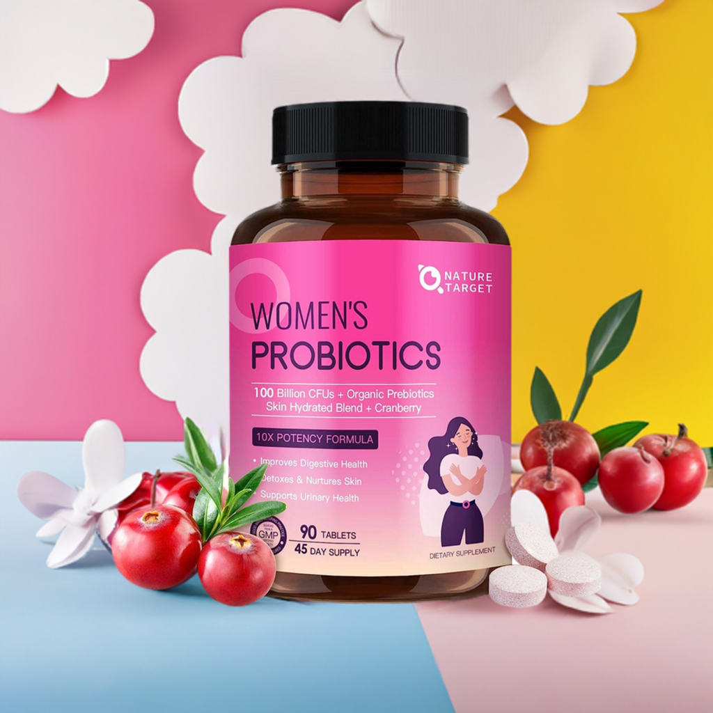 Women’s Probiotics + Vitamins, 100 Billion CFUs - Trending Wellness Store