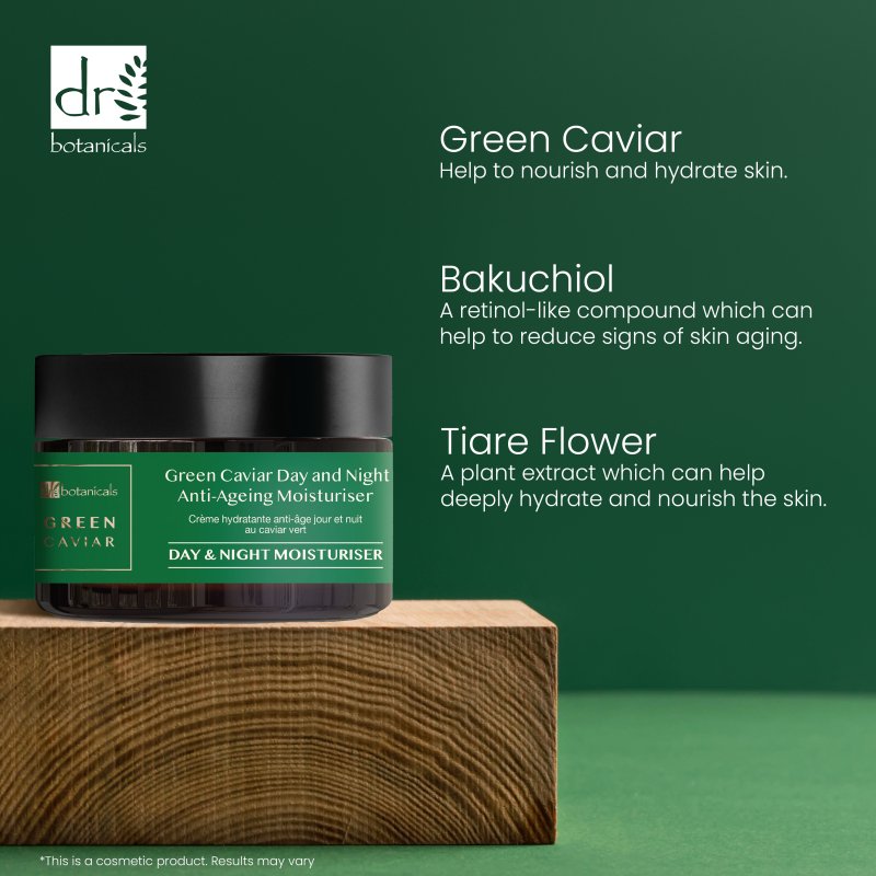 Green Caviar Day & Night Collagen Anti-Ageing Moisturiser 50ml - Trending Wellness Store