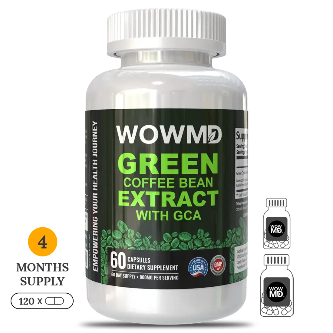Green Coffee Bean Extract With GCA - Trending Wellness Store