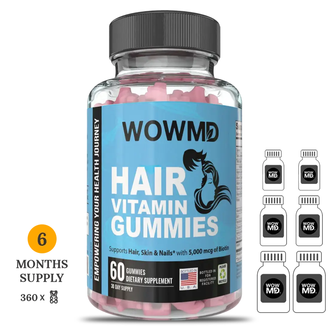 Hair Vitamin Gummies - Trending Wellness Store