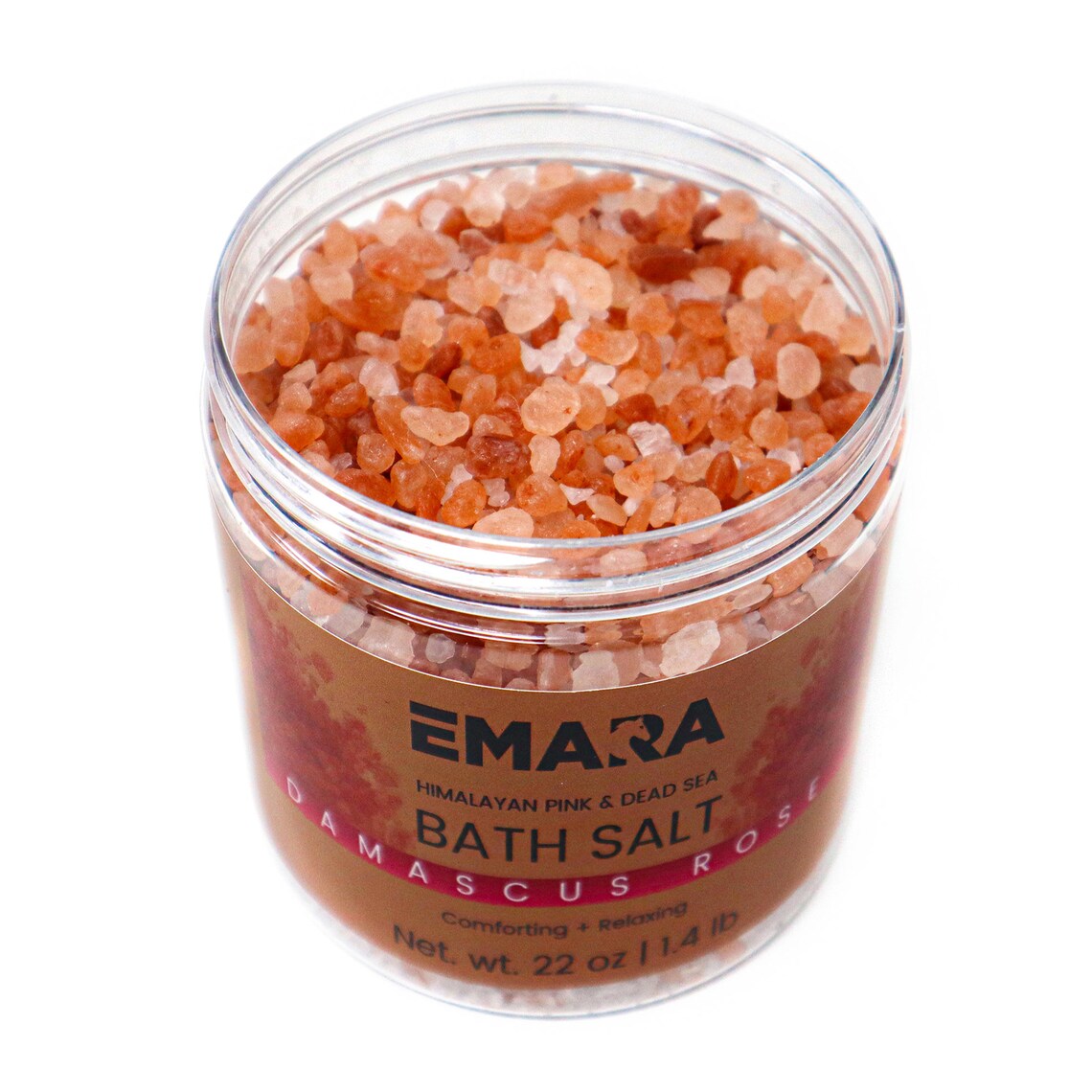 5 Bath Salt Spa Gift Set - Luxury Himalayan Pink and Dead Sea Salt Bath Soak Enriched with Rosehip Oil Vitamin E Oil 7 LB Bulk Bath Salt - Trending Wellness Store