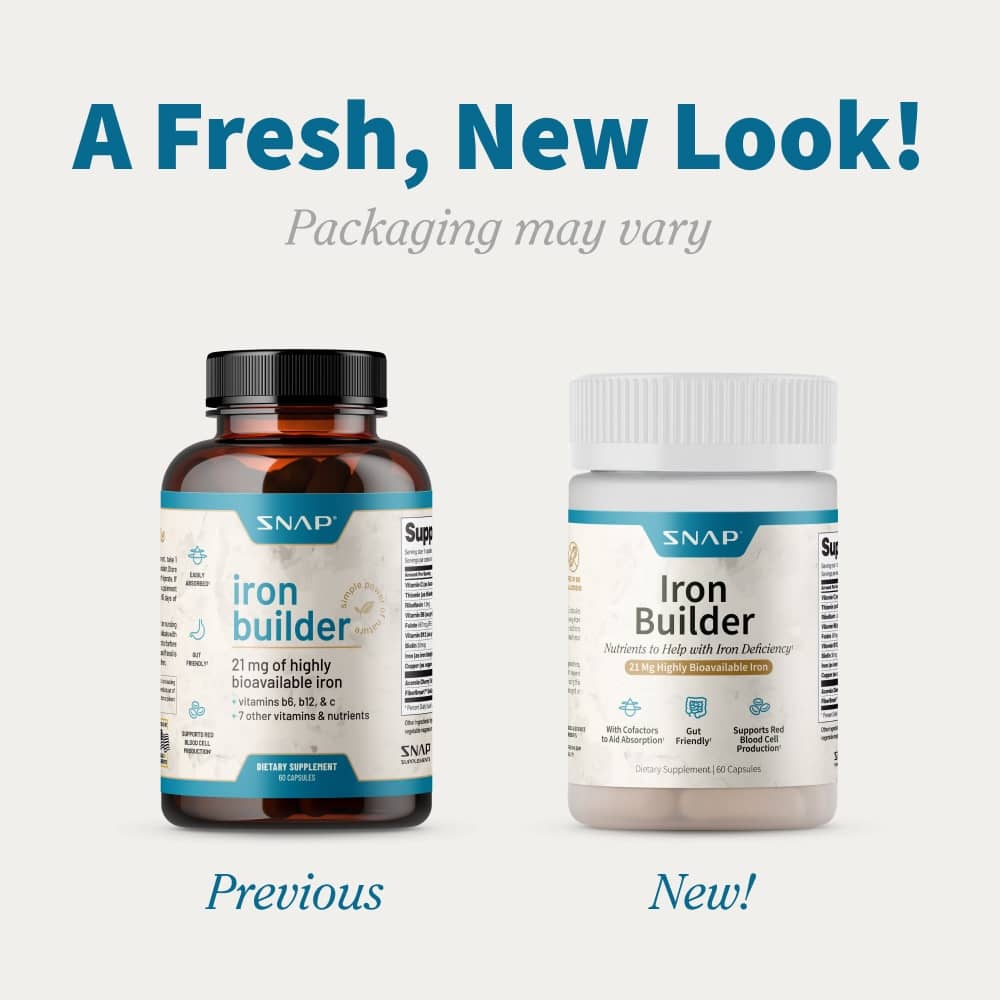 Iron Builder with Vitamins B & C Absorption Boosters - Trending Wellness Store