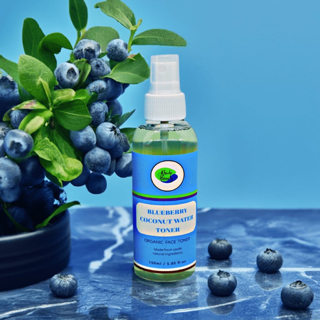 Khichi Beauty Blueberry Coconut Water Facial Toner, Soothes and hydrates - Trending Wellness Store