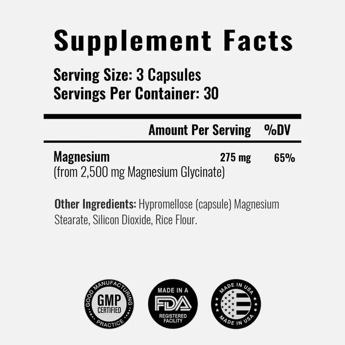 Magnesium Glycinate - Trending Wellness Store