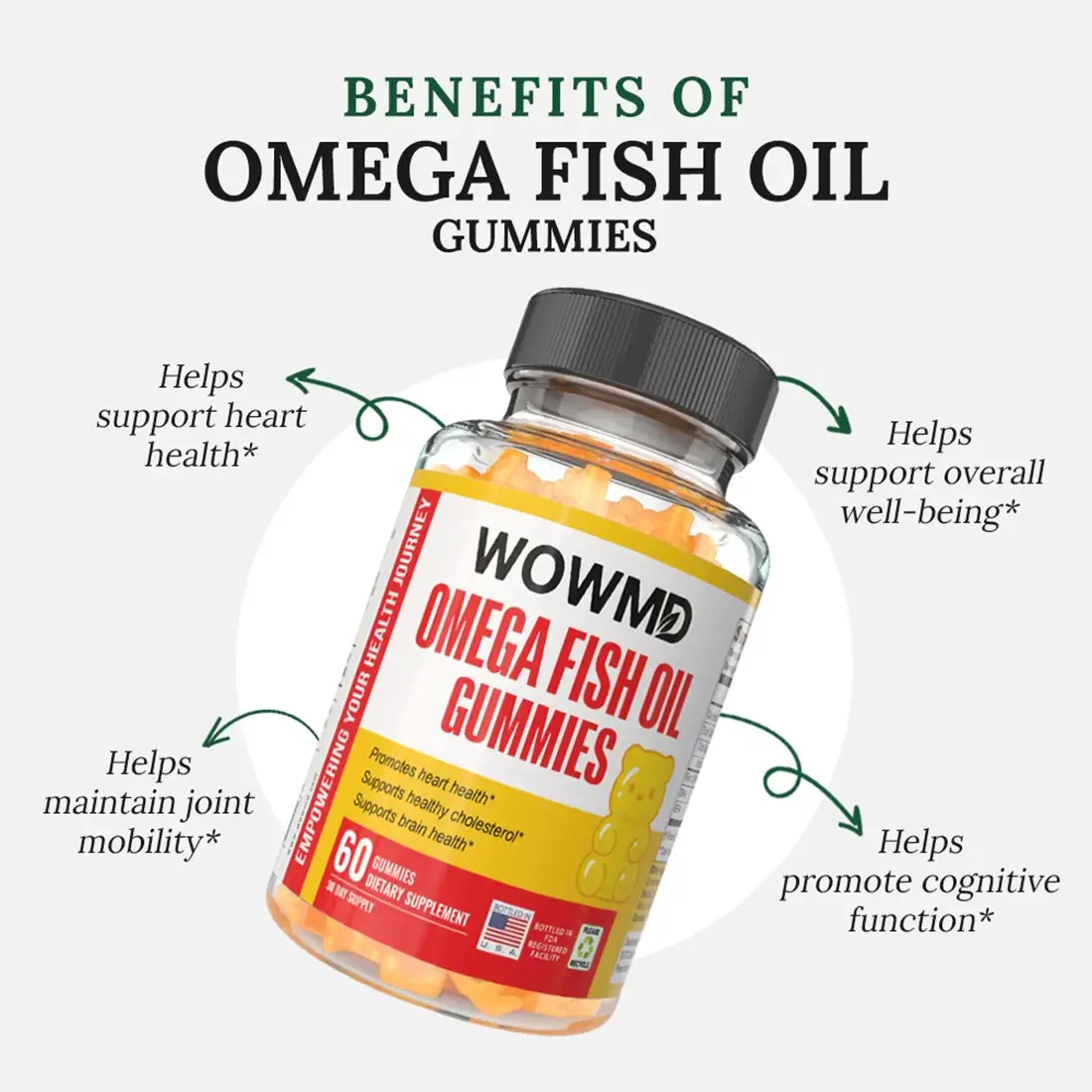Omega Fish Oil Gummies - Trending Wellness Store