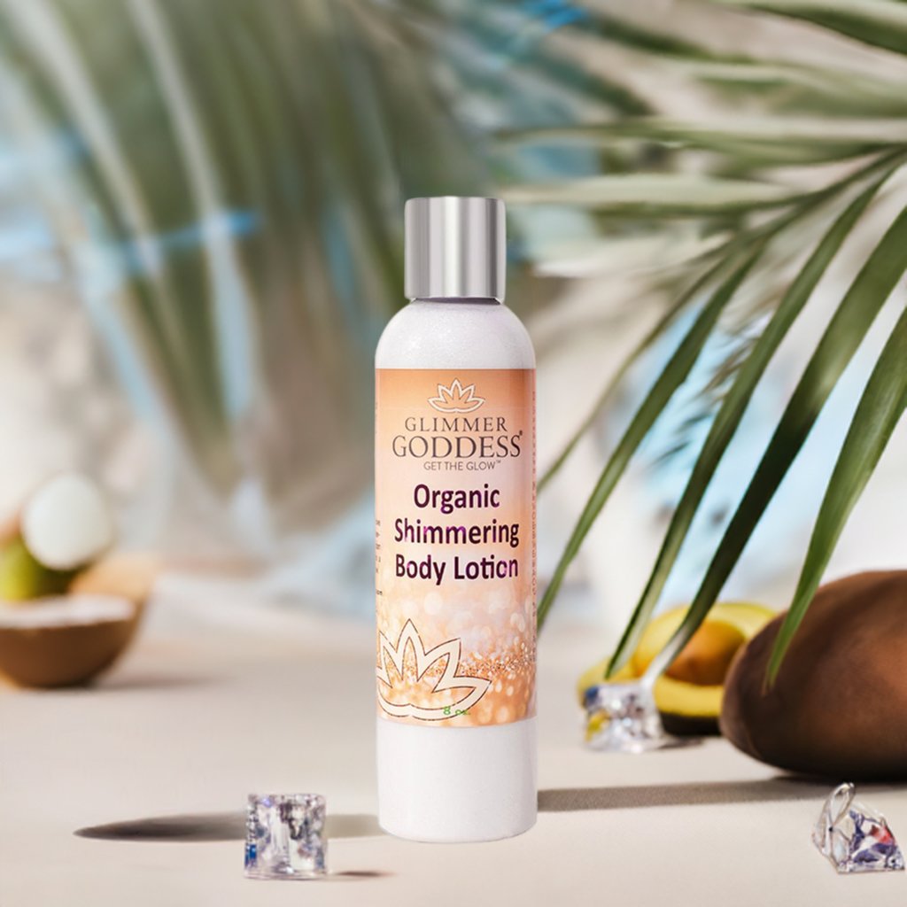 Organic Diamond Shimmer Body Lotion - Trending Wellness Store