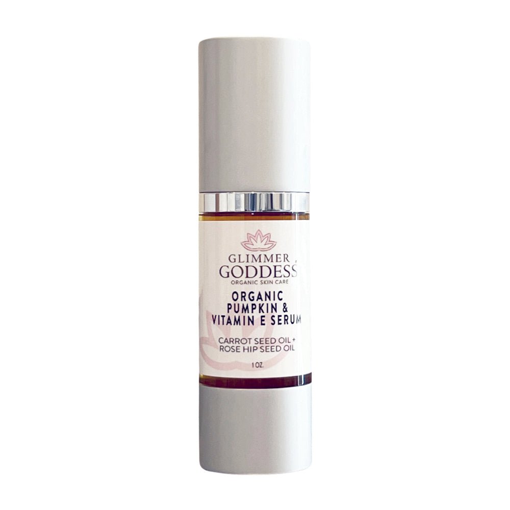 Organic Pumpkin Serum with Collagen Boosting Vitamin E Instant Glow Treatment - Trending Wellness Store