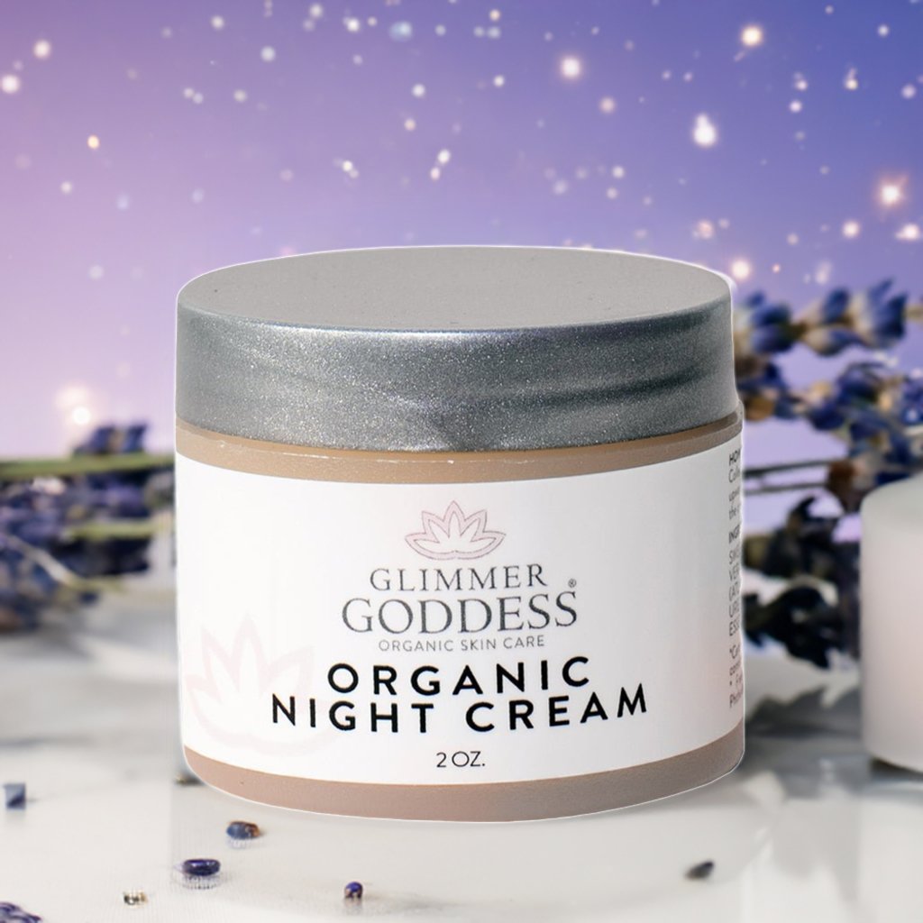 Organic Skin Renewal Night Face Cream - Hydrates & Lifts - Trending Wellness Store
