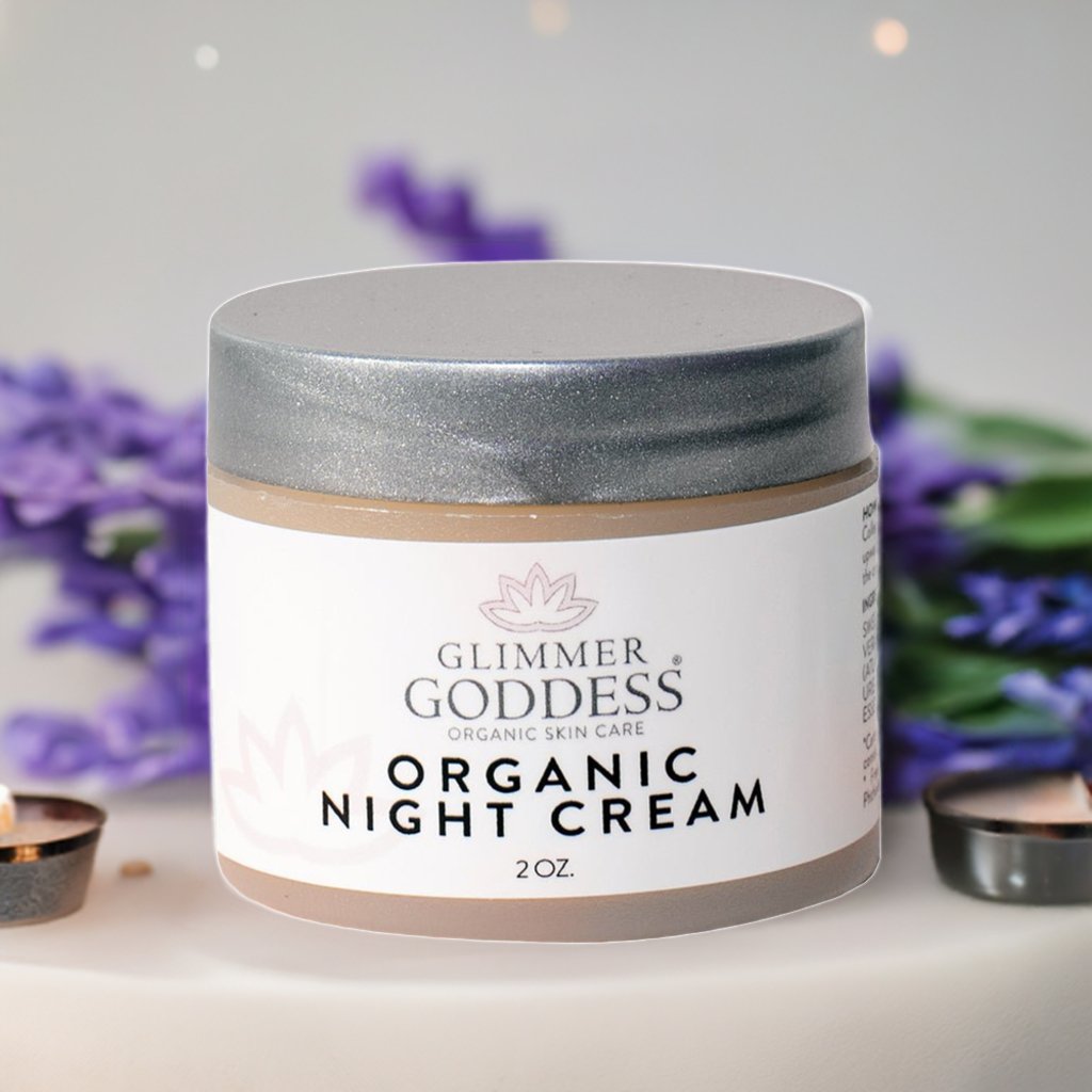 Organic Skin Renewal Night Face Cream - Hydrates & Lifts - Trending Wellness Store