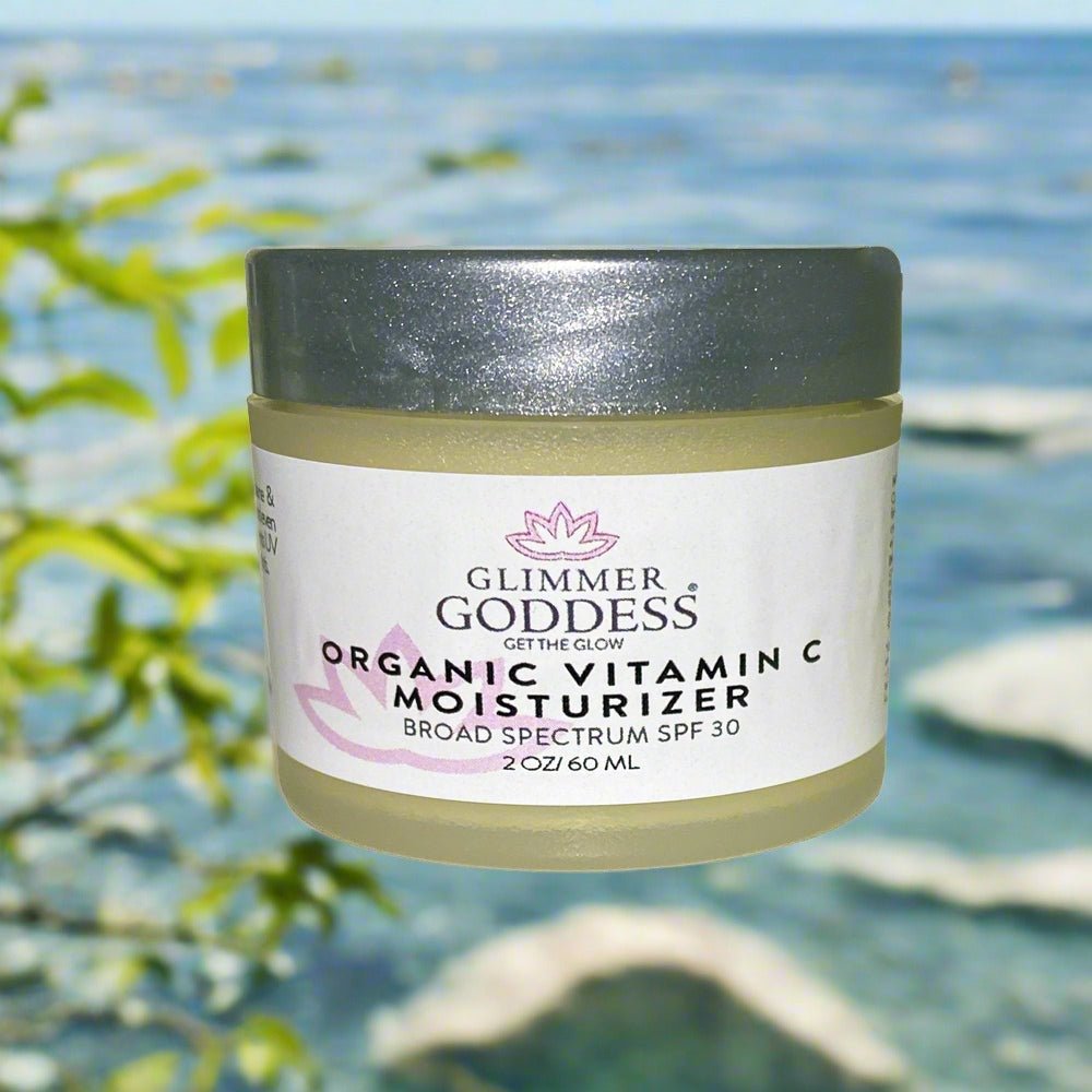 Organic Vitamin C Face Cream Reef-Safe SPF 30 - Brightens and Tightens Skin - Trending Wellness Store