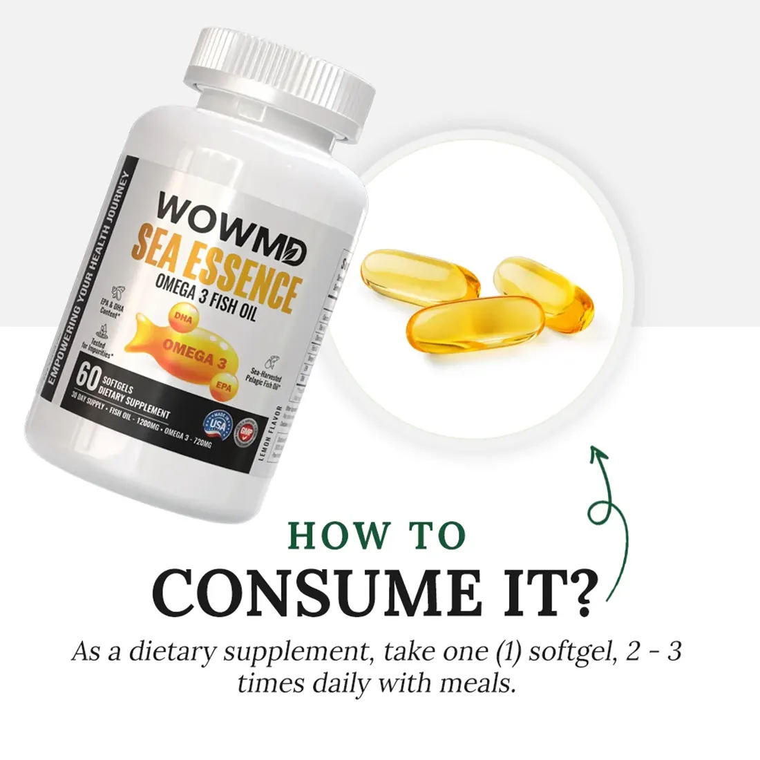 Sea Essence Omega 3 Fish Oil - Trending Wellness Store