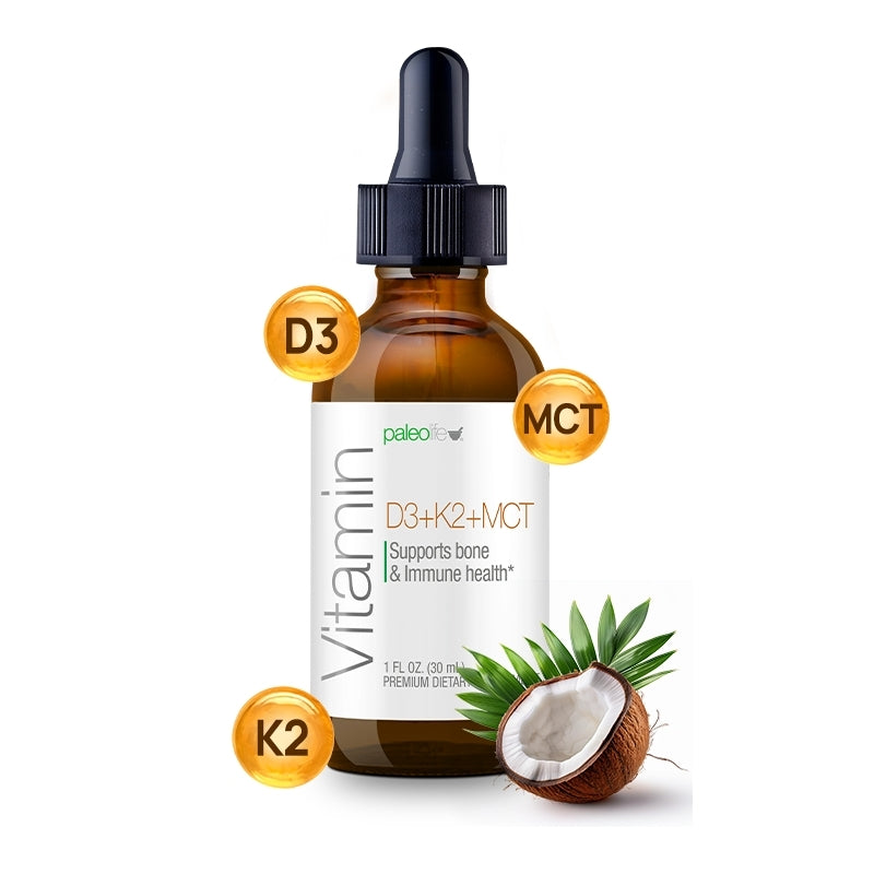 Vitamin D3+K2+MCT Oil - Trending Wellness Store