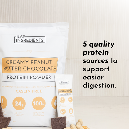 Creamy Peanut Butter Chocolate Protein Powder - Trending Wellness Store