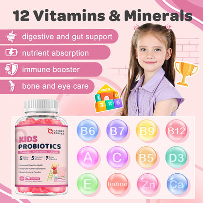 Kids Probiotic, 5 Billion CFUs, 90ct - Trending Wellness Store