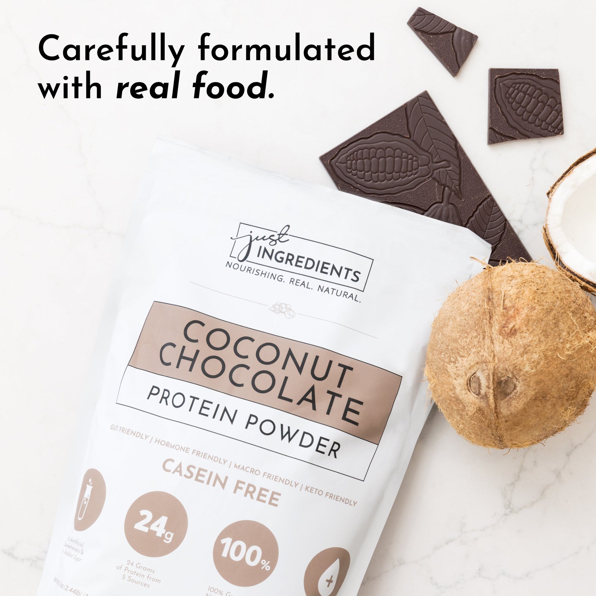 Coconut Chocolate Protein Powder - Trending Wellness Store