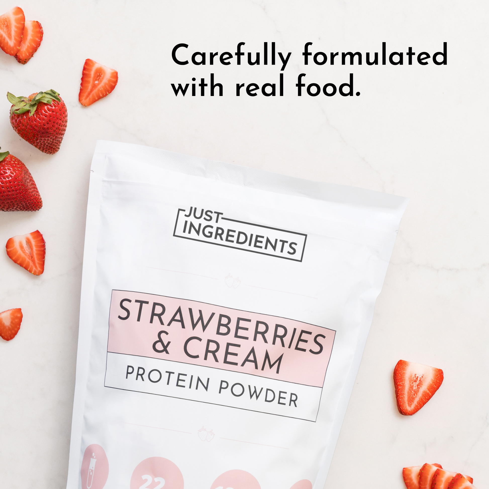 Strawberries & Cream Protein Powder - Trending Wellness Store
