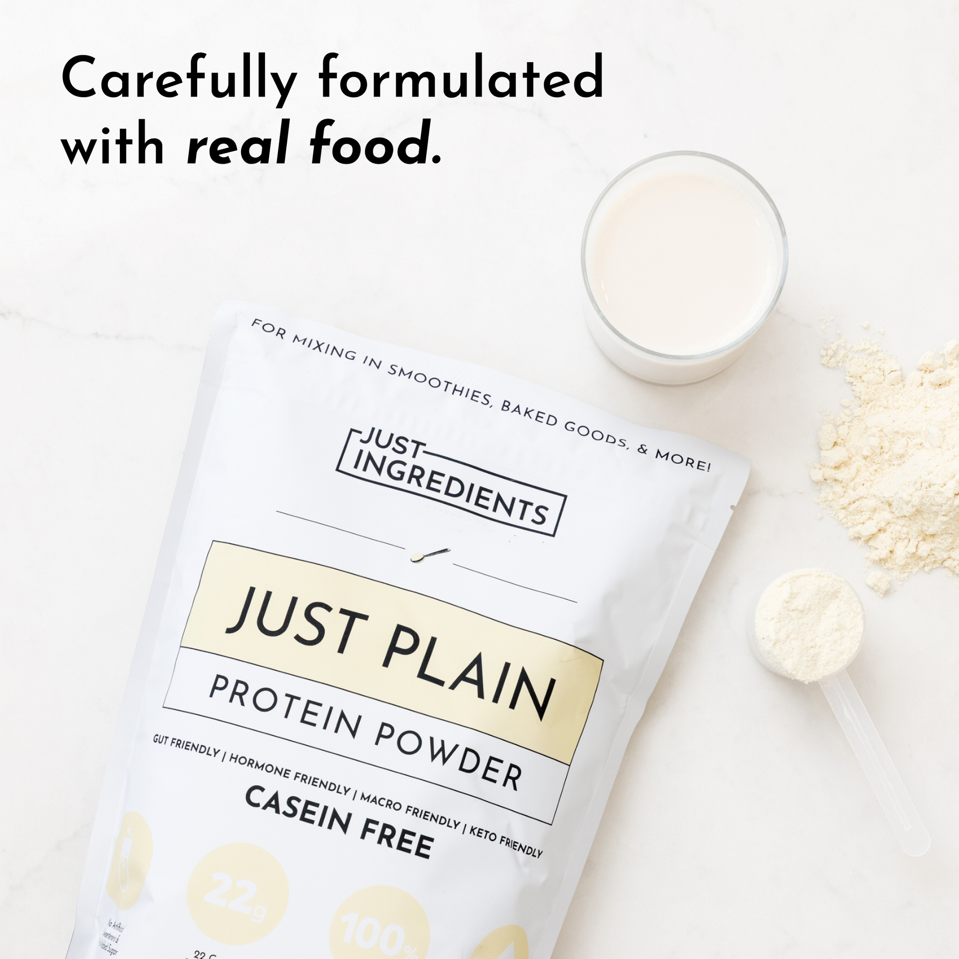 Just Plain Protein Powder - Trending Wellness Store