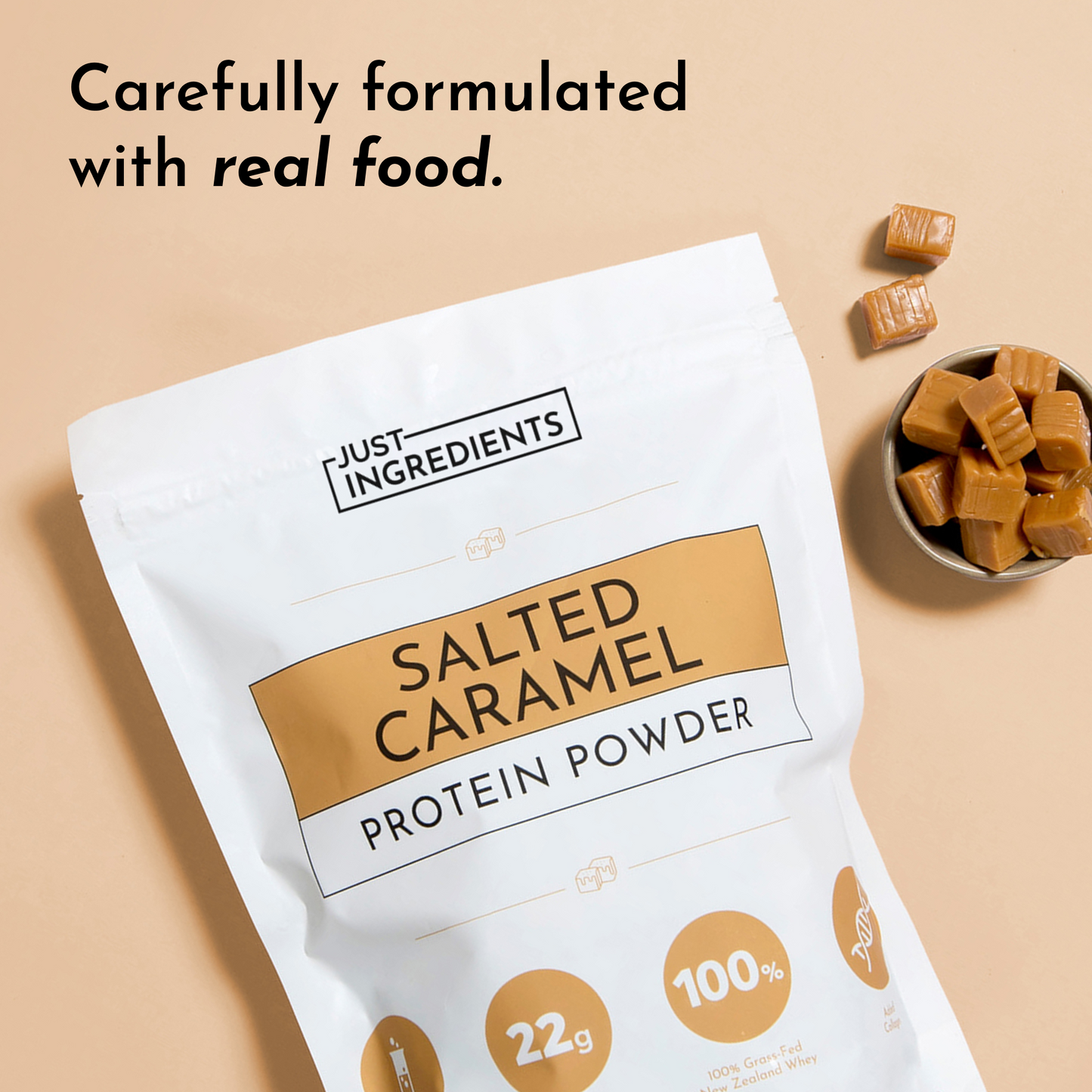 Salted Caramel Protein Powder - Trending Wellness Store
