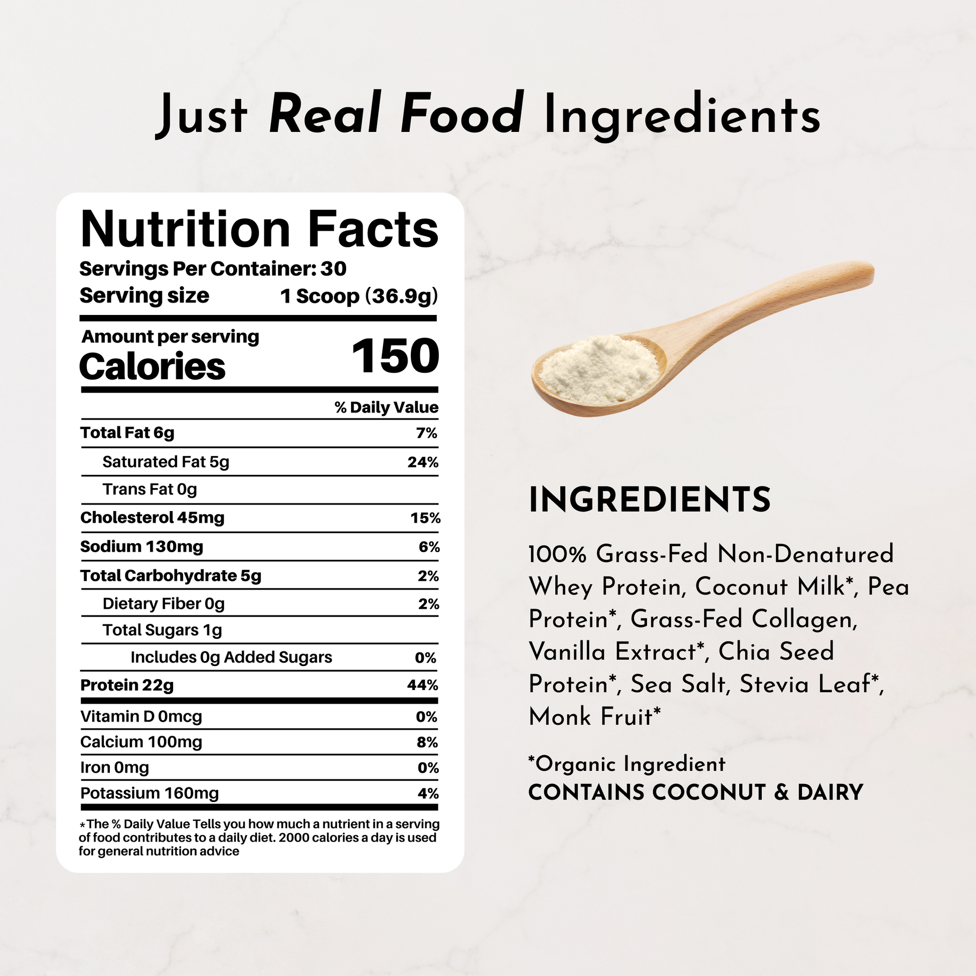 Just Plain Protein Powder - Trending Wellness Store