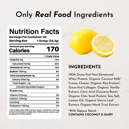 Lemon Swish Protein Powder - Trending Wellness Store