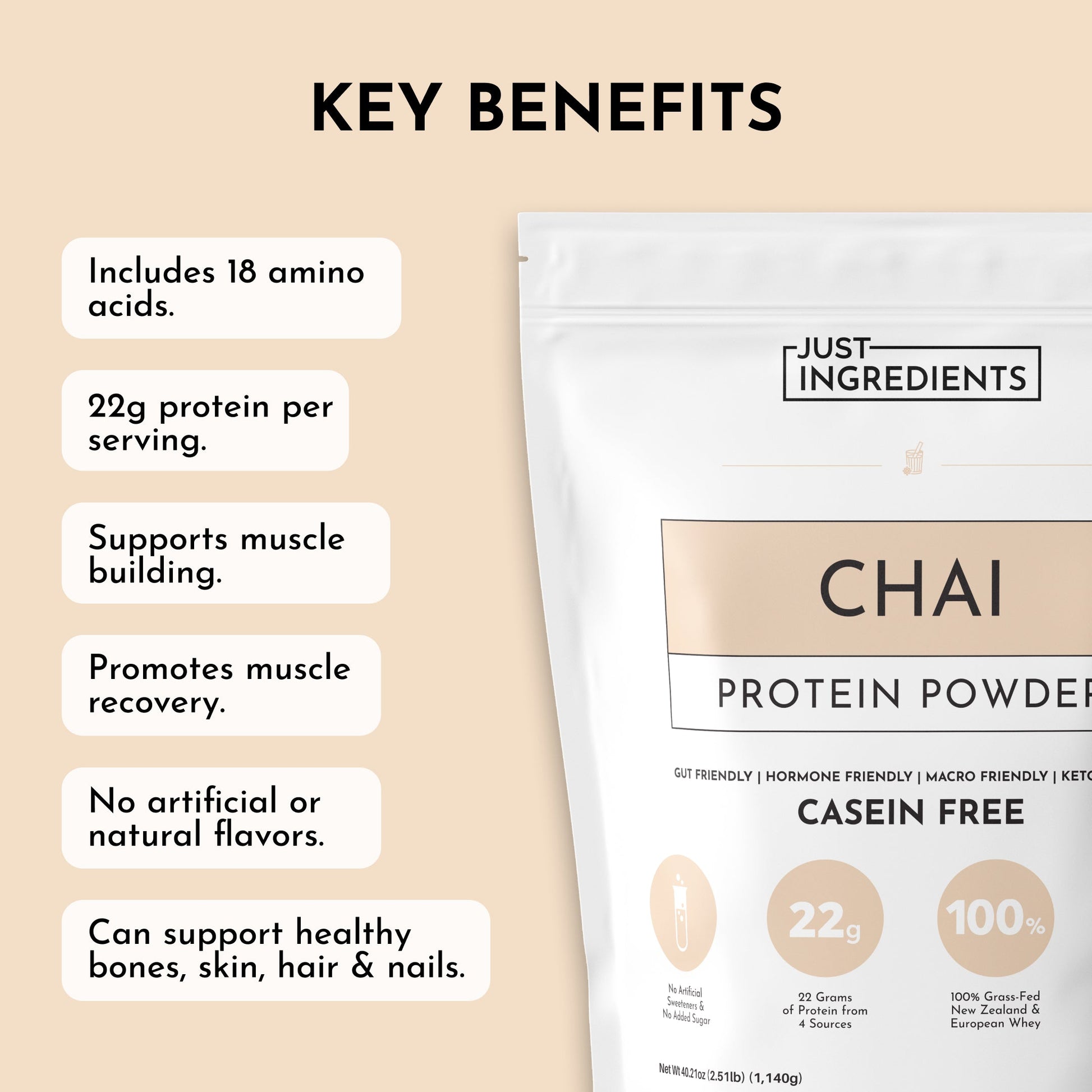 Chai Protein Powder - Trending Wellness Store