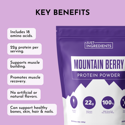 Mountain Berry Protein Powder - Trending Wellness Store