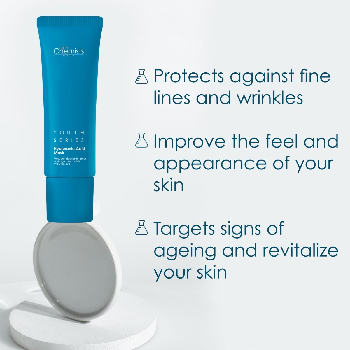 1% Hyaluronic Acid Mask 50ml - Trending Wellness Store