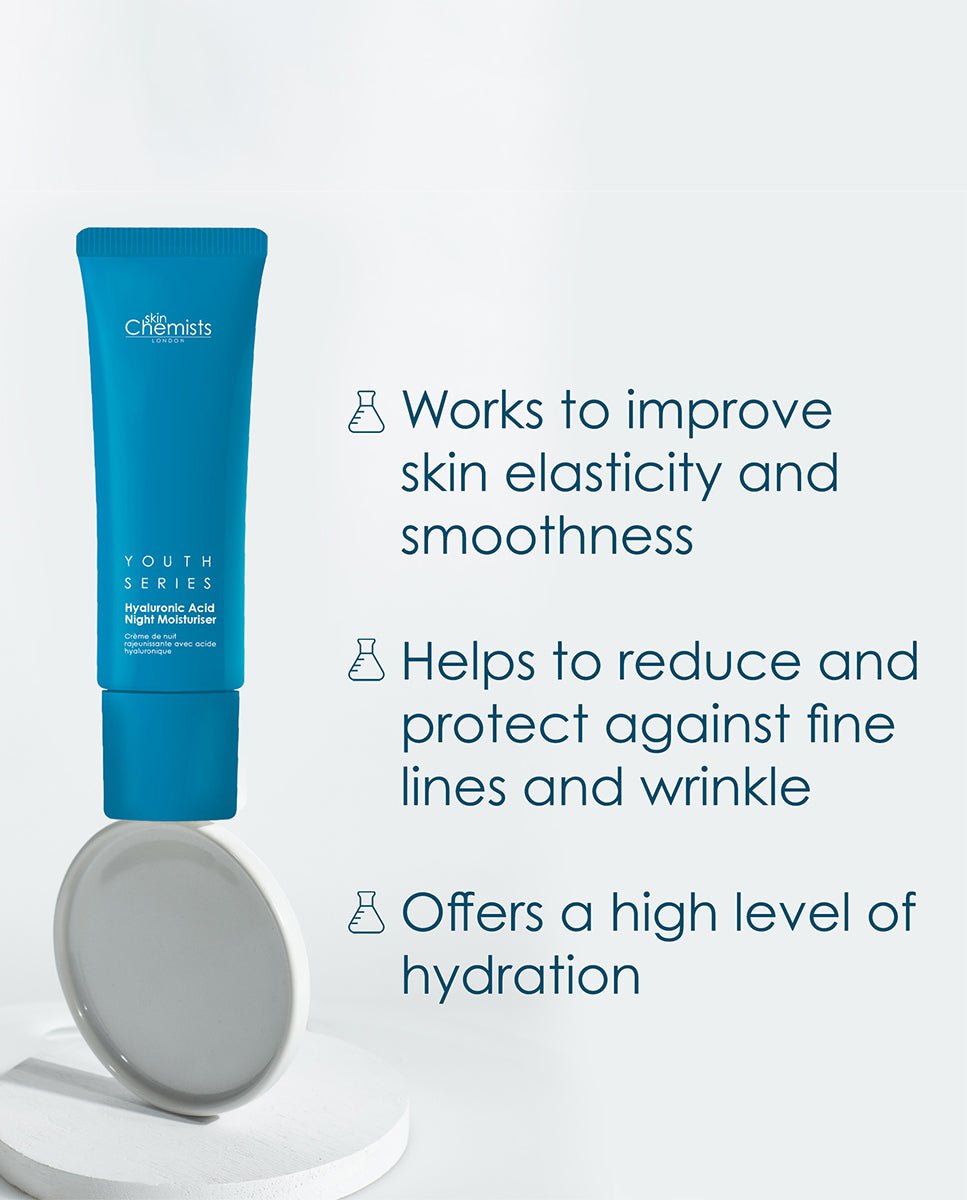 1% Hyaluronic Acid Night Moisturiser 50ml - Trending Wellness Store