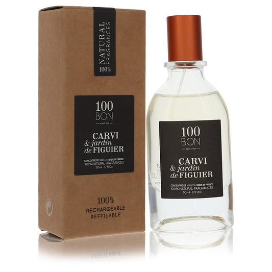 100 Bon Carvi & Jardin De Figuier by 100 Bon Concentree De Parfum Spray (Unisex Refillable) 1.7 oz for Men - Trending Wellness Store