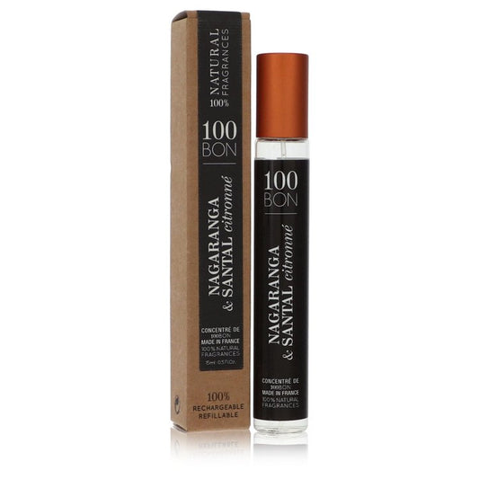 100 Bon Nagaranga & Santal Citronne by 100 Bon Mini Concentree De Parfum (Unisex Refillable) .5 oz for Men - Trending Wellness Store