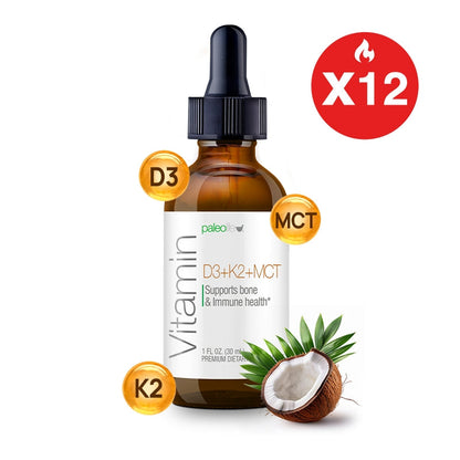 Vitamin D3+K2+MCT Oil - Trending Wellness Store