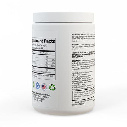 Eluvion Collagen Peptides Type I & III Supplement 12.3oz - Trending Wellness Store