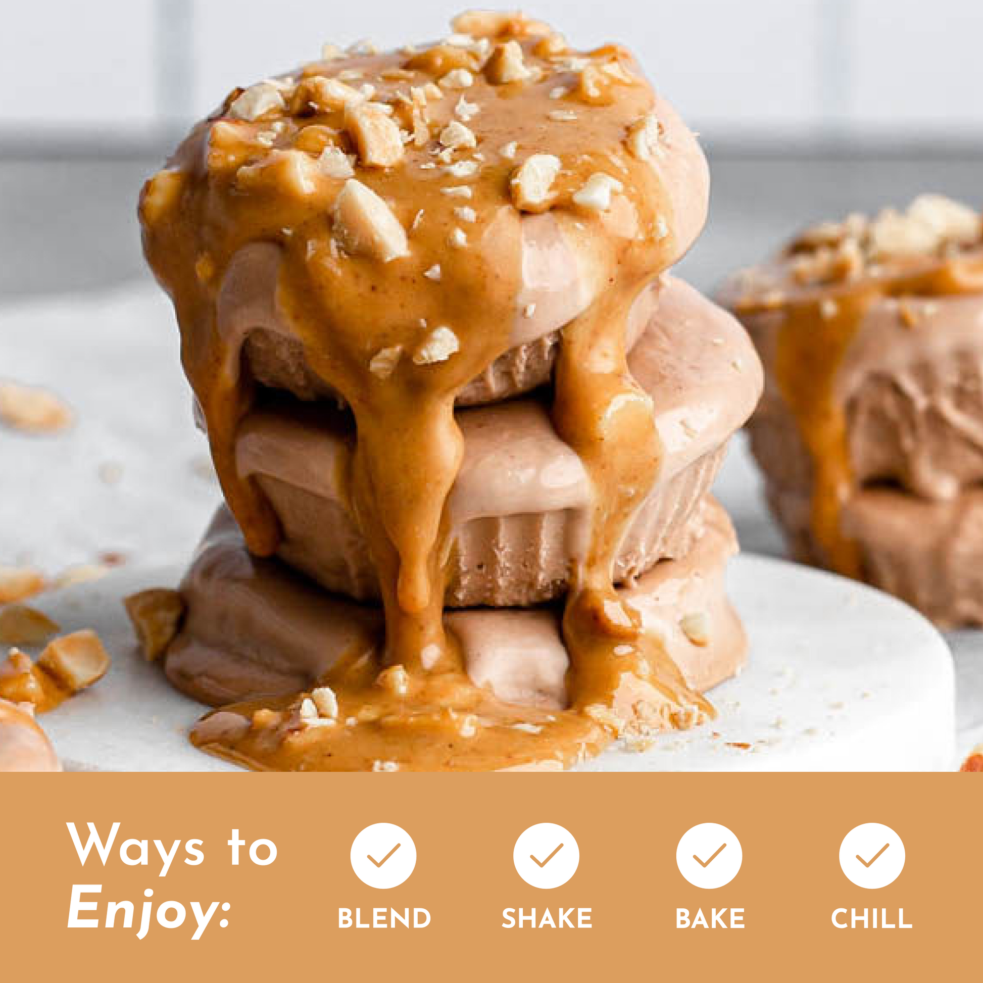 Creamy Peanut Butter Chocolate Protein Powder - Trending Wellness Store