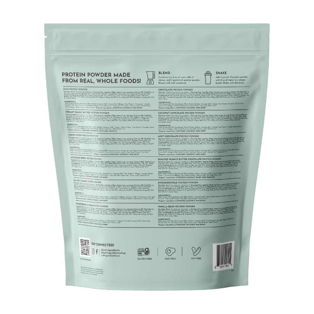 Protein Powder Sample Pack - 12 Flavors - Trending Wellness Store
