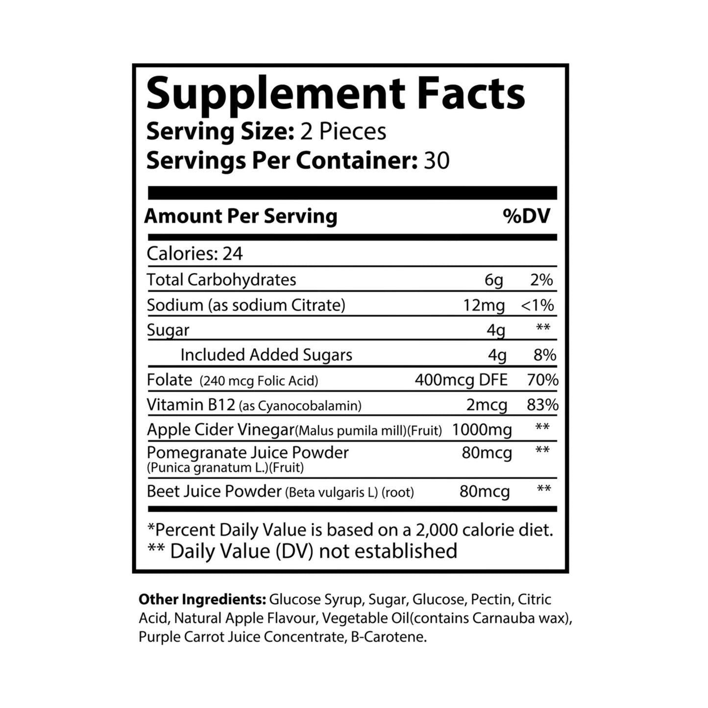 Cidoria Apple Cider Vinegar Gummies (60 Gummies) - Trending Wellness Store