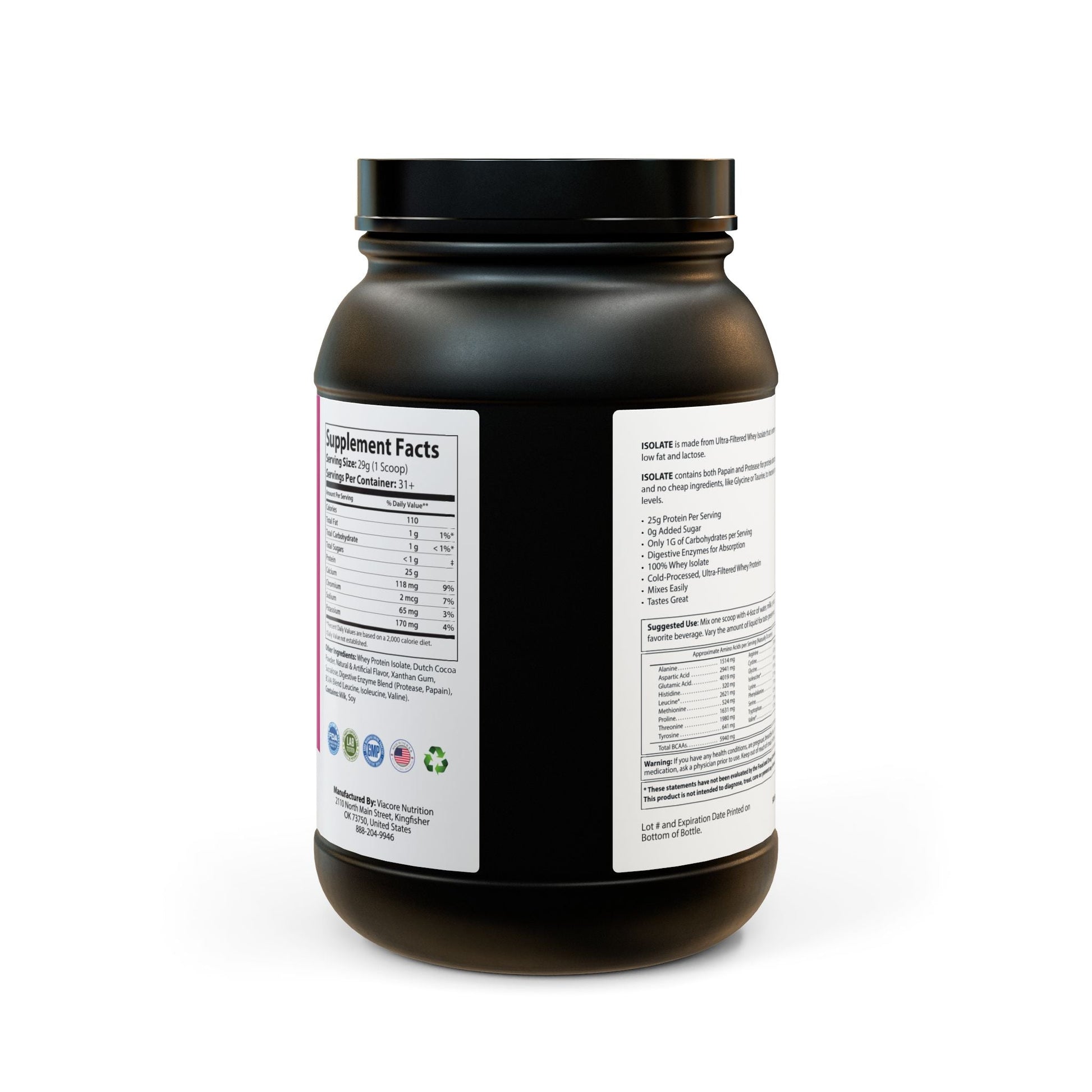 Nutrixe Whey Isolate Protein Supplement 2lb - Trending Wellness Store