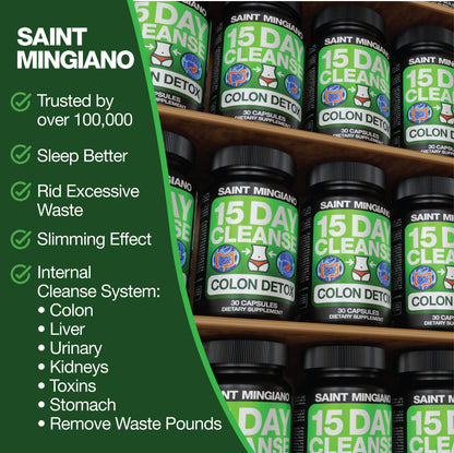 15 Day Cleanse | Colon Detox with Natural Laxative for Constipation & Bloating. - Trending Wellness Store