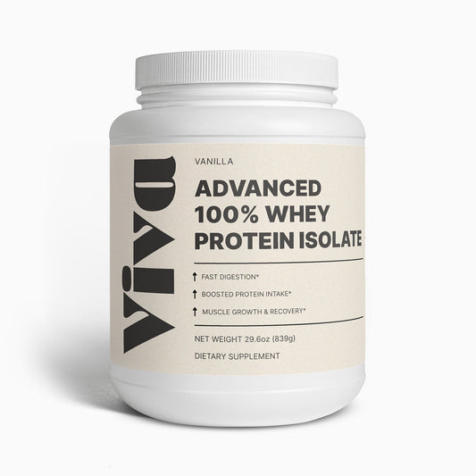 Advanced 100% Whey Protein Isolate (Vanilla) - Trending Wellness Store