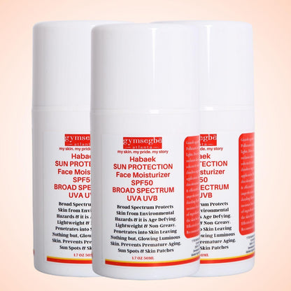 Habaek Sun Protection Face Moisturizer SPF50 - Trending Wellness Store