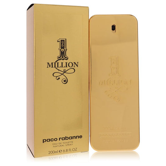 1 Million by Paco Rabanne Eau De Toilette Spray 6.7 oz for Men - Trending Wellness Store