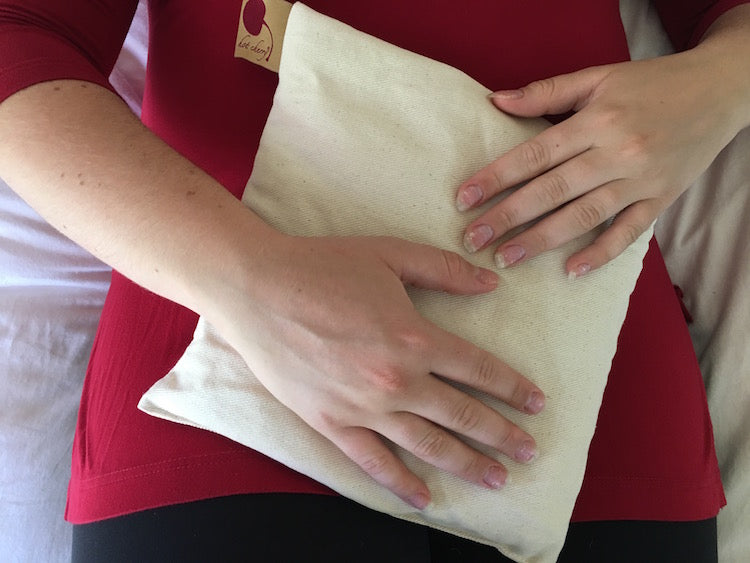 Feel Better Pack in Natural Denim: Square, Eye Pillow & Neck Wrap - Trending Wellness Store